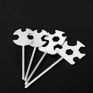 健身器材工具多功能开口扳手4合1 6合1通用十字螺丝刀扳手扳手 - Product Image 4
