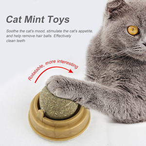 Juguetes de Hierba Gatera para Mascotas, Bola Comestible de Hierba Gatera, Bola de Menta para Gato Saludable, Pura Menta Natural, 1-10 Unidades - Product Image 4