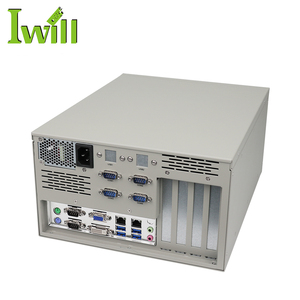 Doppia sezione a parete Rack recinzione industriale pc server con 2 * PCI - Product Image 2
