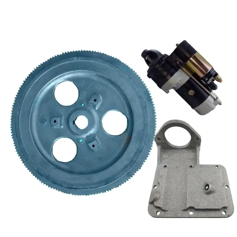 Kit de démarrage électrique à cylindre simple, pour Modification de moteur Diesel ZS1110 ZS1115