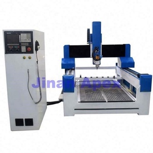 Máquina de corte de piedra CNC de alta precisión Apex para enrutador CNC de granito de mármol Mach3 NC Studio Syntec DSP Control - Product Image 1