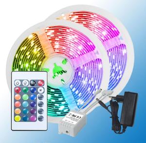 Смарт-контроллер с 24 ключами RGB IR, пульт дистанционного управления, светодиодный контроллер для 5050, RGB, SMD, Светодиодная лента, 2025 - Product Image 1