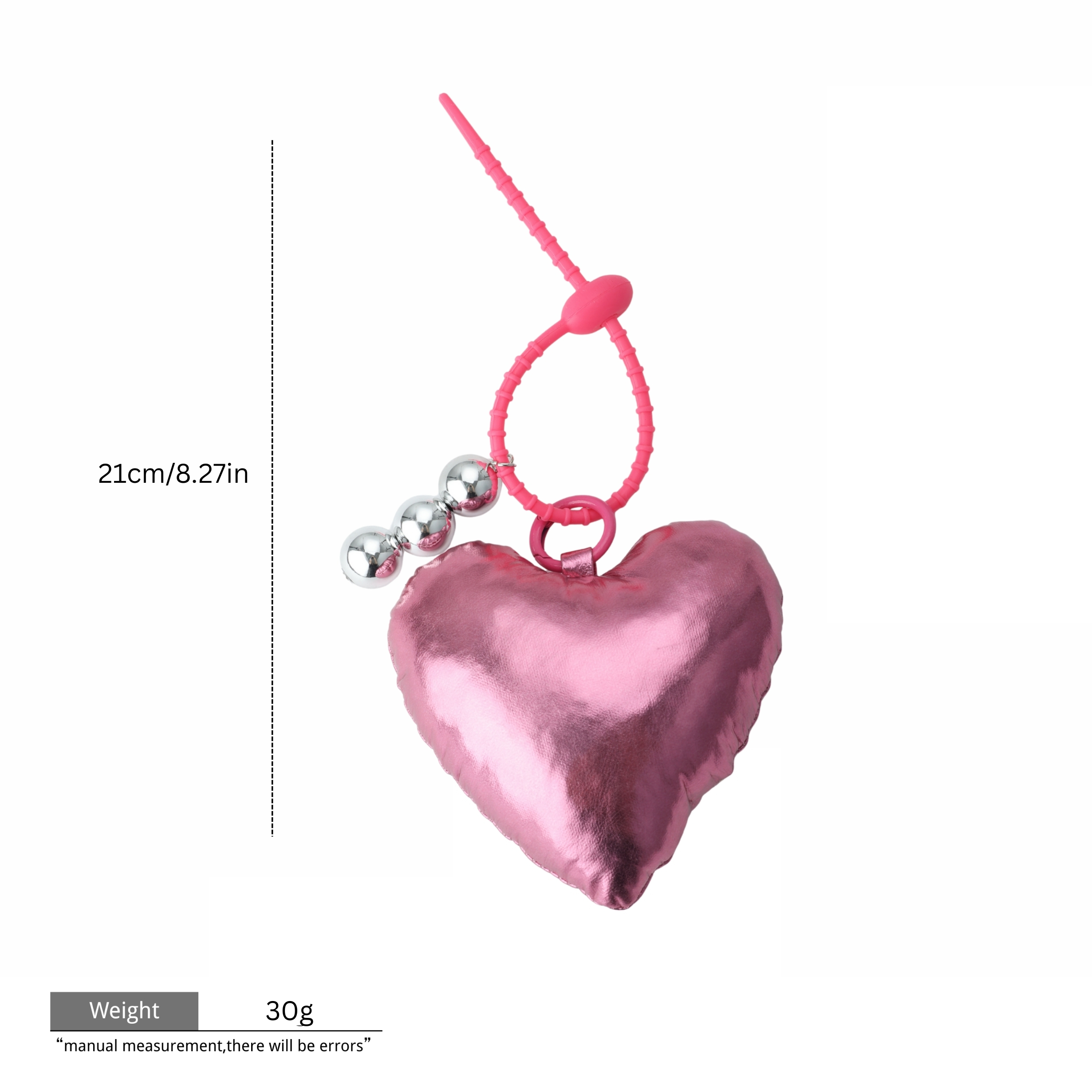 Coeur rose GRJ2445BC