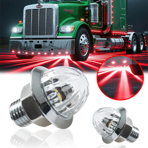 DC12V <strong>24V</strong> <strong>3W</strong> High Brightness 0.75 Inch Mini Watermelon Light Truck LED Light New Condition Side Marker <strong>Lamp</strong> IP67 for Cars - Product Image 1