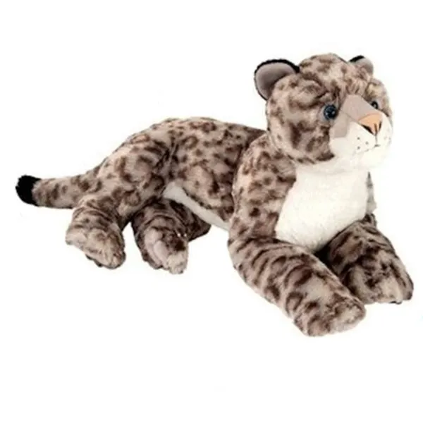 Brinquedos de pelúcia macia personalizados, adorável, animal de pelúcia, leopardo