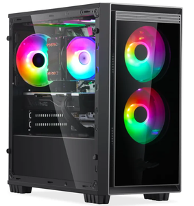 Neuankömmling Großhandel Computer gehäuse Fall PC Gamer Gaming Fall PC Computer Schrank Full Tower