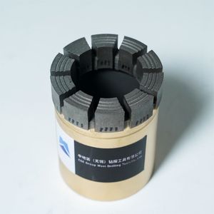 Broca molhada personalizar diamante AQ BQ <span class=keywords><strong>NQ</strong></span> HQ PQ <span class=keywords><strong>NQ2</strong></span> <span class=keywords><strong>NQ3</strong></span> HQ2 brocas de núcleo impregnado diamante bit ferramenta de perfuração
