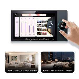 10 inç <span class=keywords><strong>Zigbee</strong></span> ağ geçidi Tuya akıllı merkezi kontrol paneli 8 kanal ses çıkışı arka plan müzik akıllı ev WIFI için - Product Image 2