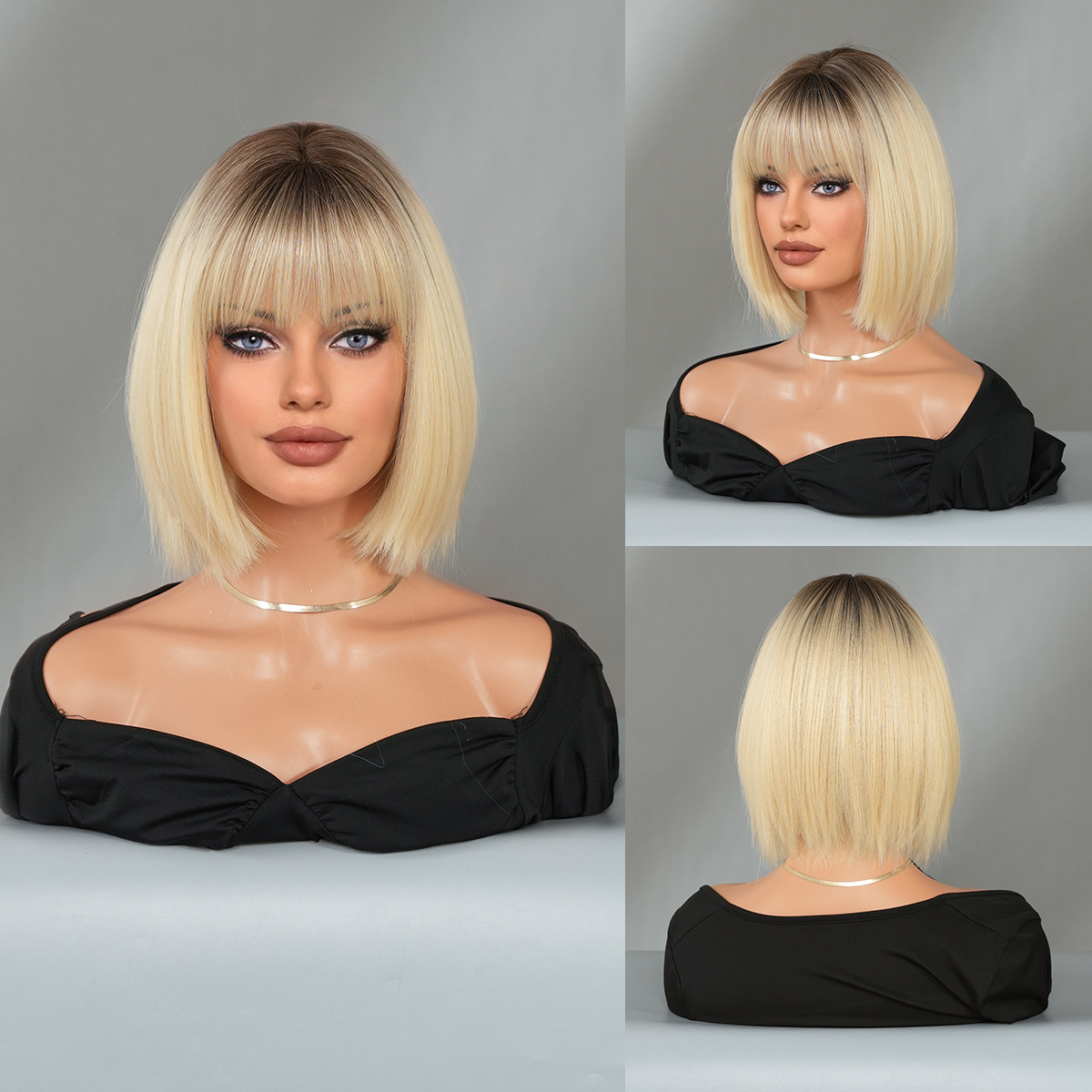 Thé au lait, teinte or clair, 32 cm (12 pouces)