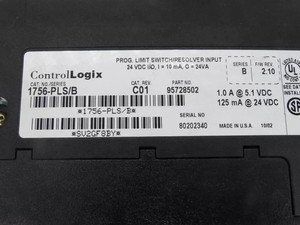 Orginal New 1756-PLS Control <strong>Prog</strong> Limit Switch Mode 1756-PLS-CC 1756-PPMPC PLC <strong>Controller</strong> 1756PLS - Product Image 4