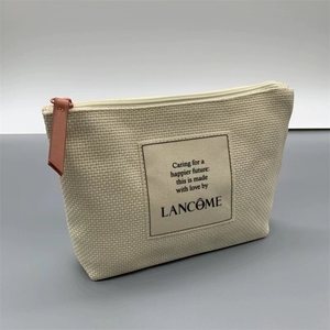Personalized Linen Zipper <strong>Pouch</strong> Canvas <strong>Pouch</strong> with Zipper - Product Image 3