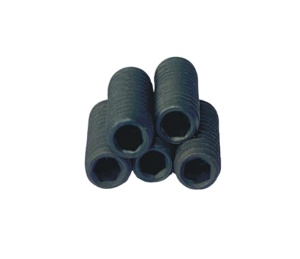Bardak noktası M4x10 siyah ile DIN916 Hex lokma seti vidalar - Product Image 1