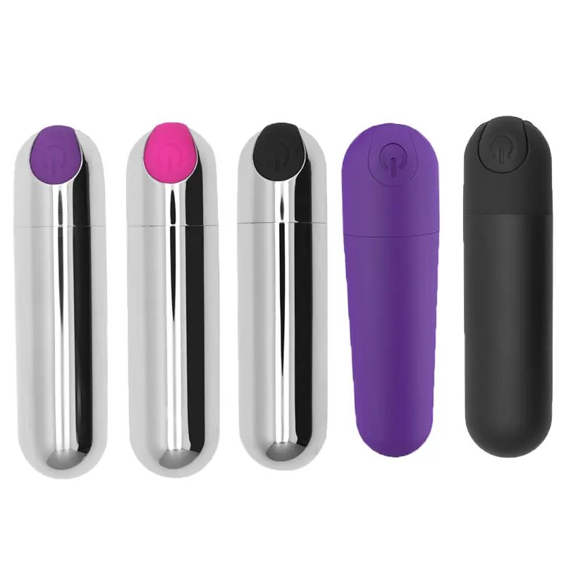 10 Vibration Modes Super Powerful Rechargeable Bullet Vibrator Waterproof Discreet Portable Adult Sex Toy Bullet