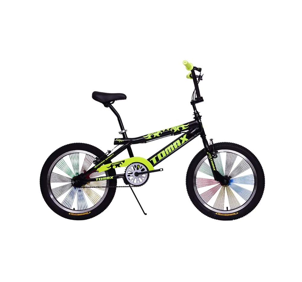 20 Inch Staal Freestyle Fiets Single Speed Bmx