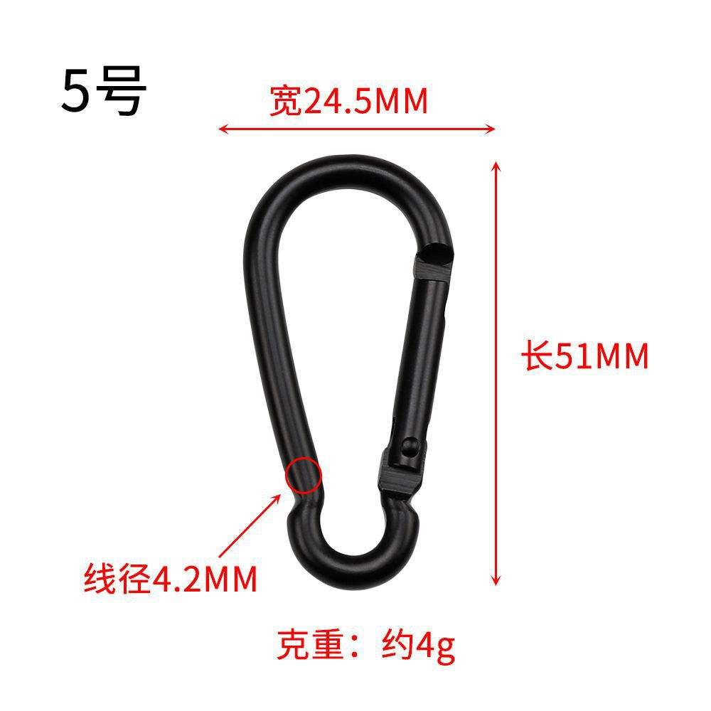 ไม่หัวเข็มขัดอิเล็กโทรโฟรีซิสอะลูมิเนียมอัลลอยด์ 5 ชิ้น