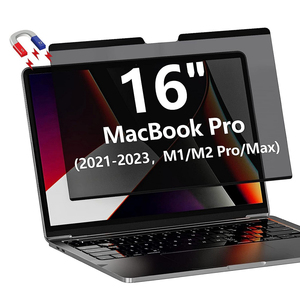 MacBook Pro16インチ2021-2023のプライバシースクリーンAppleMac 16.2インチラップトップ用の磁気リムーバブルアンチスパイスクリーンプロテクター - Product Image 1