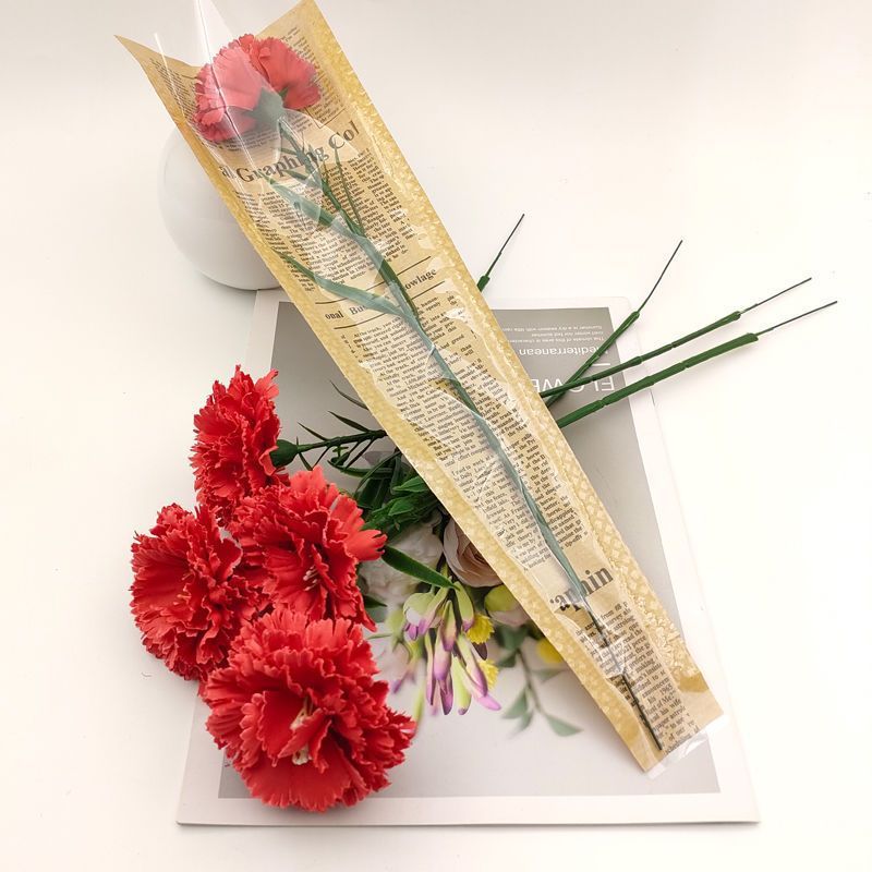 5 red-send bagging ribbon