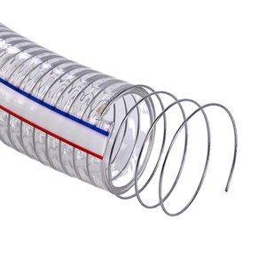 高弾性と圧力抵抗PVCスチール製スプリングホースソフト軽量灌漑/ウォーターホース - Product Image 3