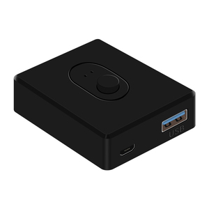 USB3.0 <strong>Switch</strong> 2x1 <strong>1x2</strong> Bi-direcional USB KVM Switcher 2 Port Sharing 1 Devices for Keyboard Mouse Printer 2 Port Hub - Product Image 1