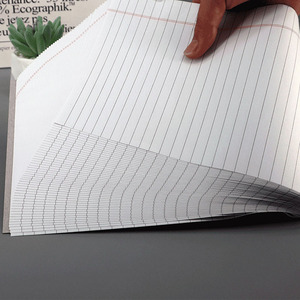 批发易撕掉记事本A4 A5记事本写字板宽直纹活页横线练习本学校记事本 - Product Image 6