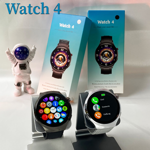 2024新品发布watch4跨界流行圆屏智能手表高清全触摸蓝牙通话厂家