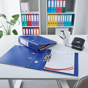 Office 3 Inch FC Folder Multi <strong>Colors</strong> 2.5mm Thickness Lever Arch <strong>File</strong> <strong>Box</strong> <strong>File</strong> Double Hole Thickening Cardboard <strong>File</strong> Folder - Product Image 6