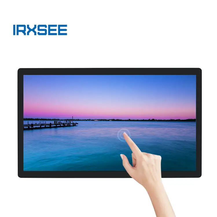 OEM wholesale 23.8 inch usb panel pc support touch screen monitor capacitive all in one pc computer