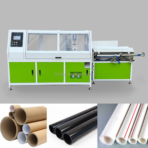 Voll automatische kleine CNC-Papier kerns chneide maschine Automatisches Laden Entladen des runden Messer kreises mit einer einzigen Klinge - Product Image 3