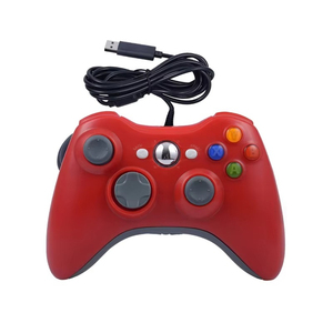 ジョイスティックインターフェイスを備えたPCおよびコンソール用の振動モーターを備えた新しいXbox360有線USBゲームパッドコントローラー用 - Product Image 2