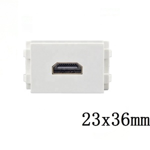 USB Faceplate HD MI ซ็อกเก็ตแผ่นผนังที่มีฟังก์ชั่นโมดูลซ็อกเก็ตหญิงกับหญิงเชื่อมต่อ - Product Image 4