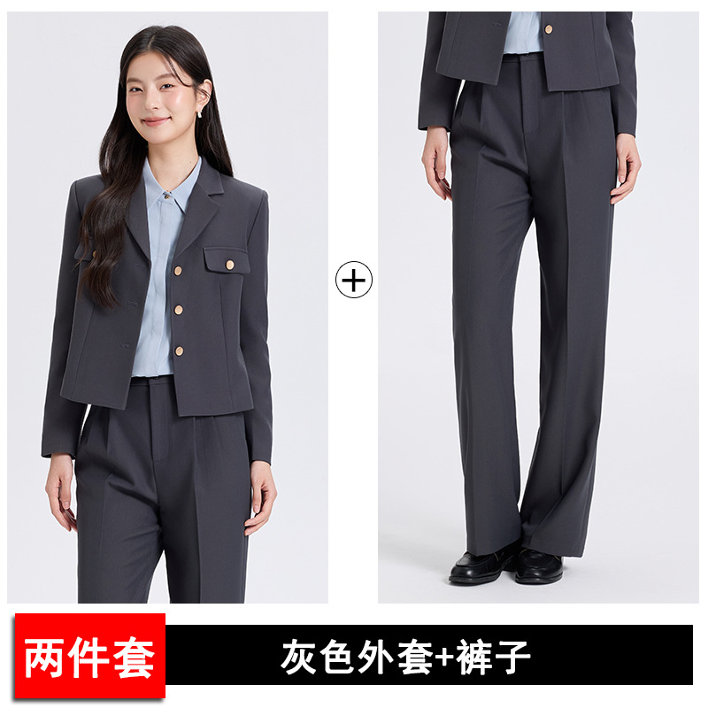 gray suit pants