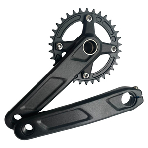 מערכת גלגלי שיניים לאופני הרים DEORE 1x12 הילוכים, מסגסוגת אלומיניום, אורך זרוע 170 מ\\\"מ, עם גלגל שיניים 32T, 34T, 36T, 38T. - Product Image 4