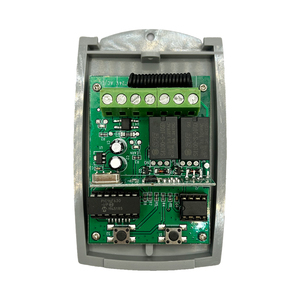 12V DCモーターリモコン4ボタン前方学習ローリング固定コード金属ガレージ用AC 315MHz 433.92MHz - Product Image 1
