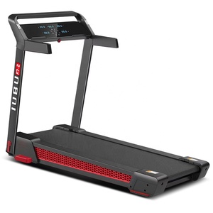 Folding Incline <strong>LCD</strong> <strong>Display</strong> App Pulse Monitor Blue Tooth Connectivity Installation-Free Running Machine Treadmill - Product Image 1