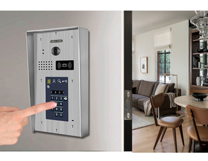 Video timbre múltiples apartamentos video puerta teléfono video intercomunicador sistema apartamento seguridad - Product Image 4