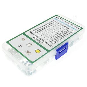 250 pezzi 10 tipi di pulsante tattile Touch Switch chiavi telecomando Kit di pulsanti microinterruttore - Product Image 5