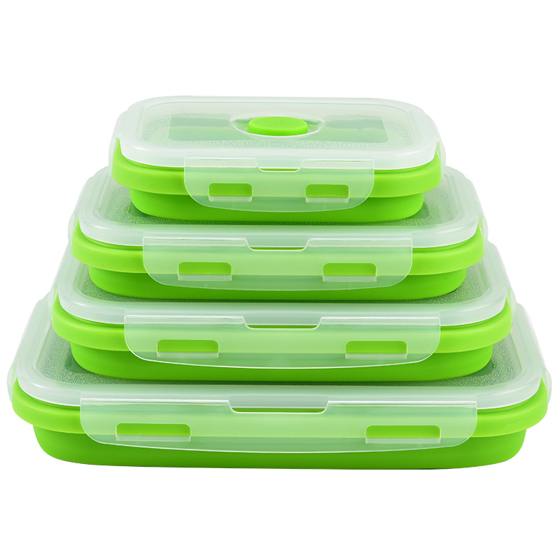 Verde--4 piezas con cuadrado