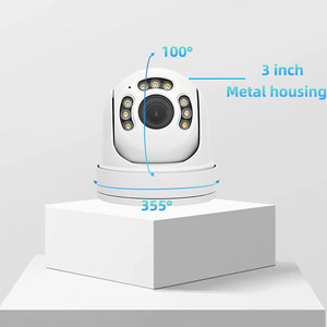 5MP PTZ กล้อง IP กลางแจ้งที่มีการซูม10X การตรวจจับยานพาหนะมนุษย์ที่เก็บการ์ด TF เสียงกันน้ำสำหรับใช้ในบ้านจากโรงงาน - Product Image 3