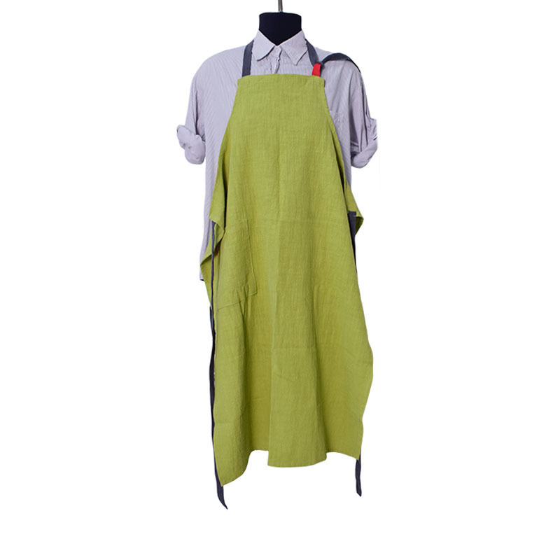 Banda verde fruta gris oscuro (lino)