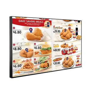 Rk3566 Uhd Restaurant Fast-Food-Menü-Software Digital Signage Media Player-Box für digitale Menü karten