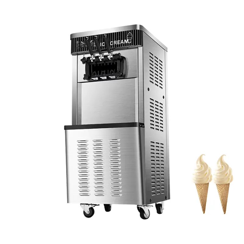 業務用ストール縦型自動アイスクリーム製造機ソフトクリーム製造機