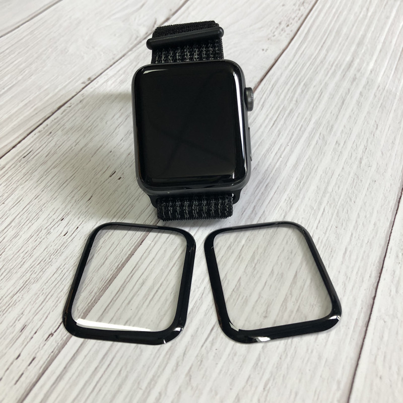 hard/soft tempered glass for apple watch