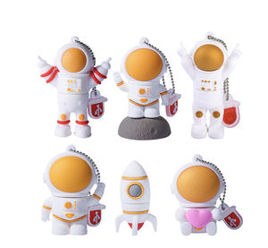 Dễ Thương Đẹp món quà Phi Hành Gia USB flash drive 2GB 4GB 8GB 16GB 32GB 64GB 128GB USB Gậy 2.0 3.0 tên lửa tốc độ cao USB Đĩa - Product Image 3