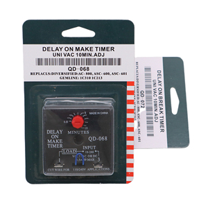 Time <strong>Delay</strong> Relay QD-068 <strong>Delay</strong> on Make Timer with 0.03~10Minutes Adjustable <strong>Delay</strong> Universal 19~288VAC - Product Image 1