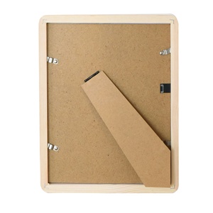 Solid Wood Rounded Corner Picture <strong>Frame</strong> Table Wall Hanging Photo <strong>Frame</strong> <strong>square</strong> 5&quot;7&quot; Mini Retro Picture <strong>Frame</strong> - Product Image 6
