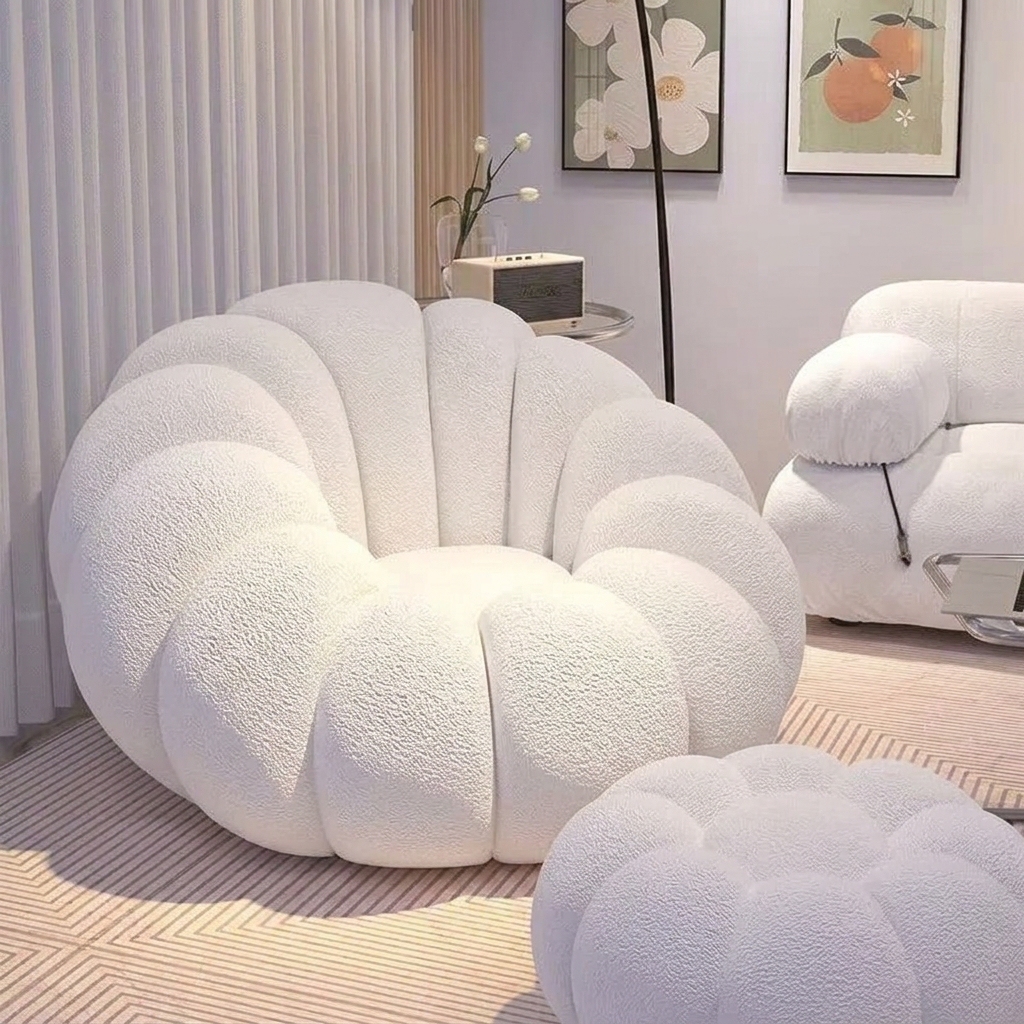 Lamb wool white