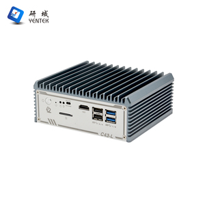 Eingebetteter Industrie computer Intel Celeron 5205U Windows 10 Linux Ubuntu 6 * I225V LAN 2 * RS232 COM lüfter loser industrieller Mini-PC - Product Image 4