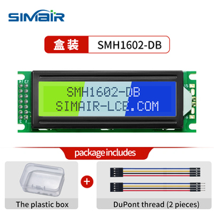 Lcd1602 LCD-Modul LCD 1602 Display IIC serielle Bildschirm box mit hoch auflösendem DuPont-Kabel-Industrie bildschirm - Product Image 3