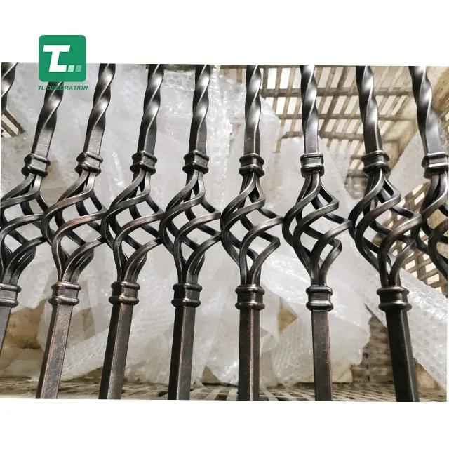 Baluster para escada de ferro interno tl, eixo de metal