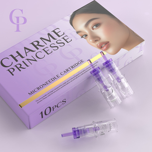 ตลับหมึกสัก12P 36P 42P Microneedle สกรูแบบกลม Shader เข็มสักแต่งหน้าถาวร - Product Image 5